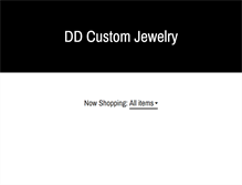 Tablet Screenshot of ddcustomjewelry.com